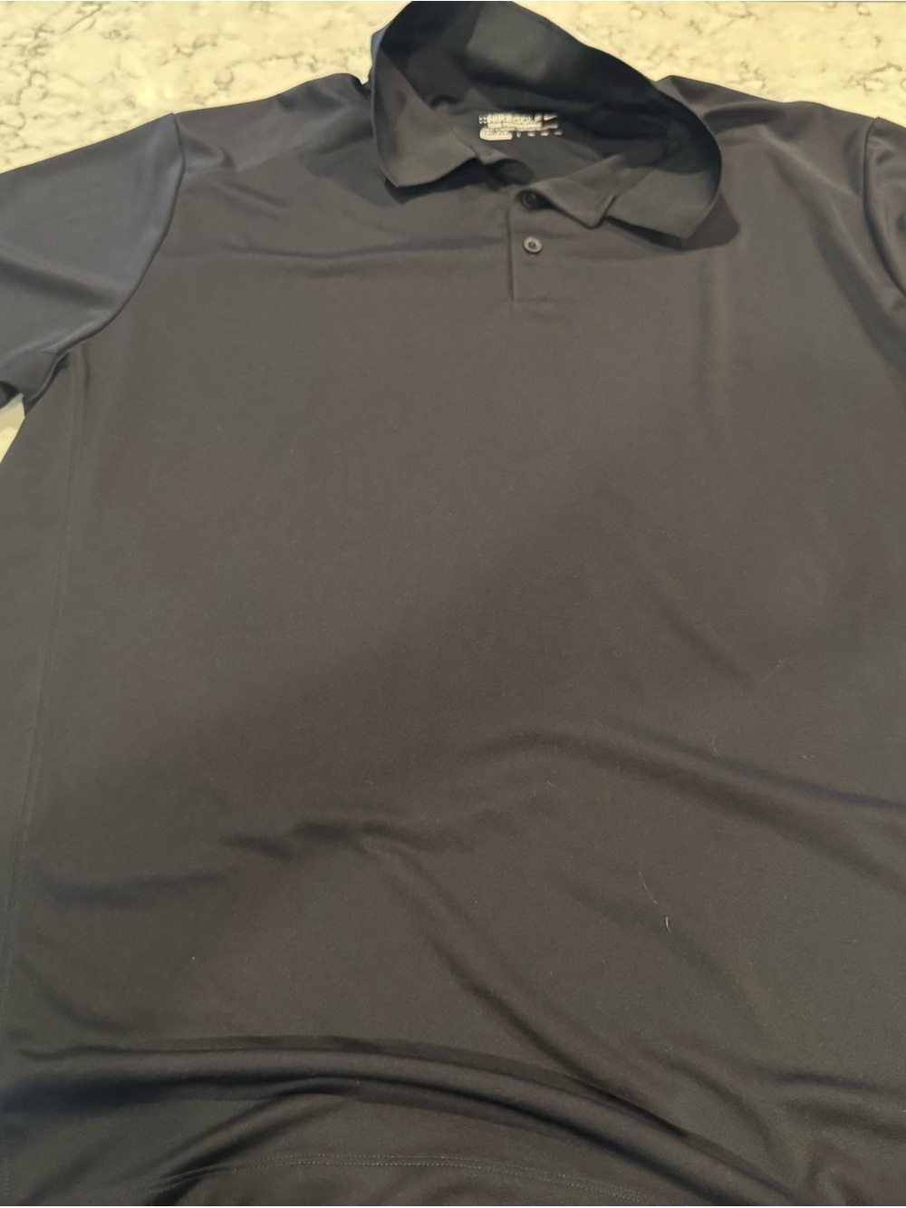 EUC Men's Nike Black Polo Shirt Size XXL